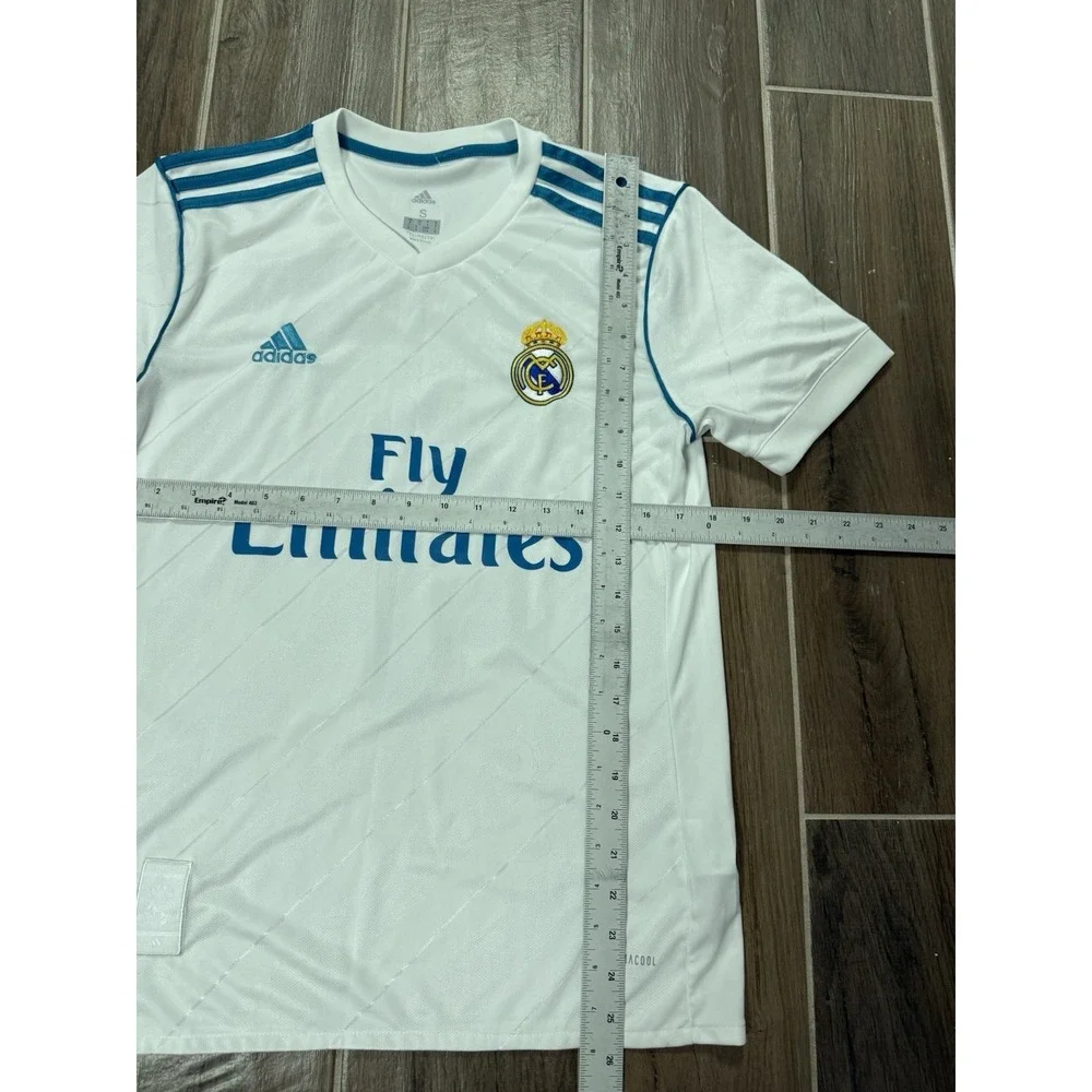 Adidas Men's Real Madrid 2017-18 Sergio Ramos #4 Home Soccer Jersey Sz Small